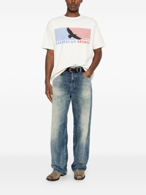 RHUDE graphic-print T-shirt