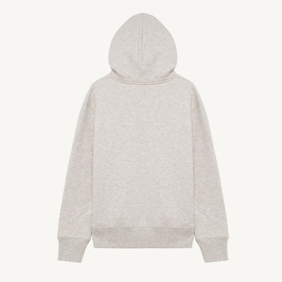 Embroidered logo hoodie