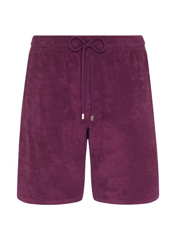 Vilebrequin drawstring terry bermuda shorts