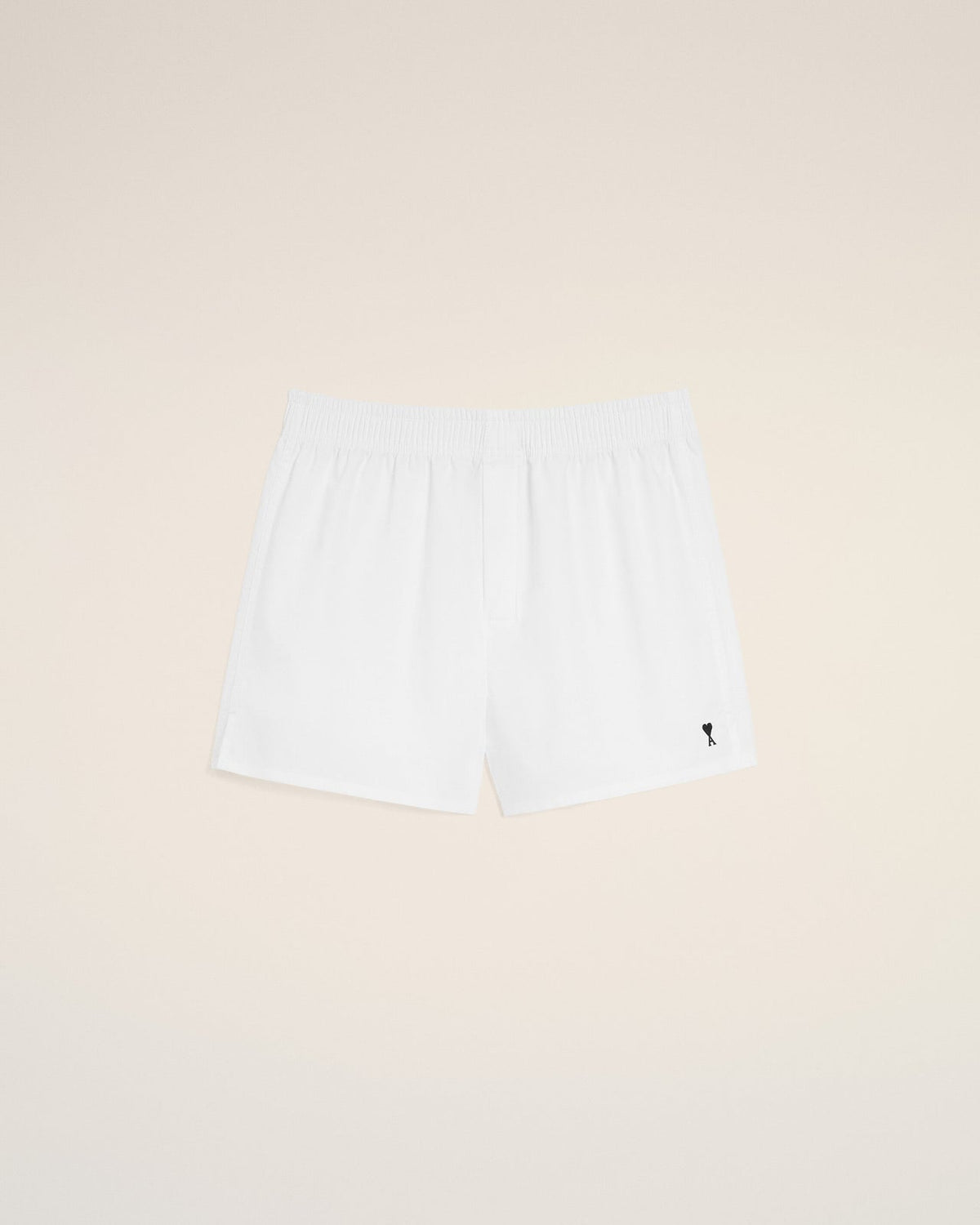 WHITE COTTON BLACK AMI DE COEUR BOXER