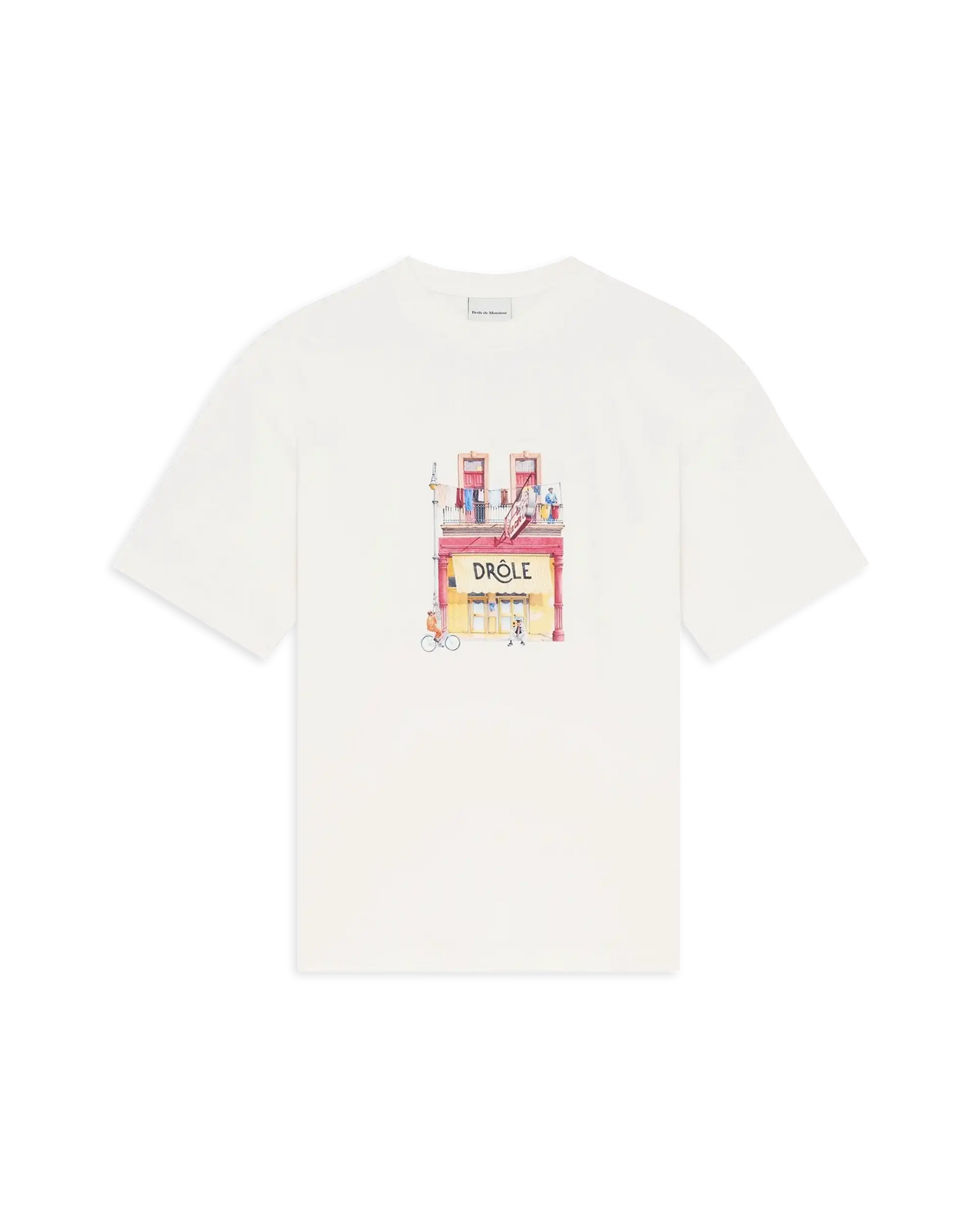 T-SHIRT DRÔLE CAFÉ
