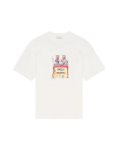 T-SHIRT DRÔLE CAFÉ