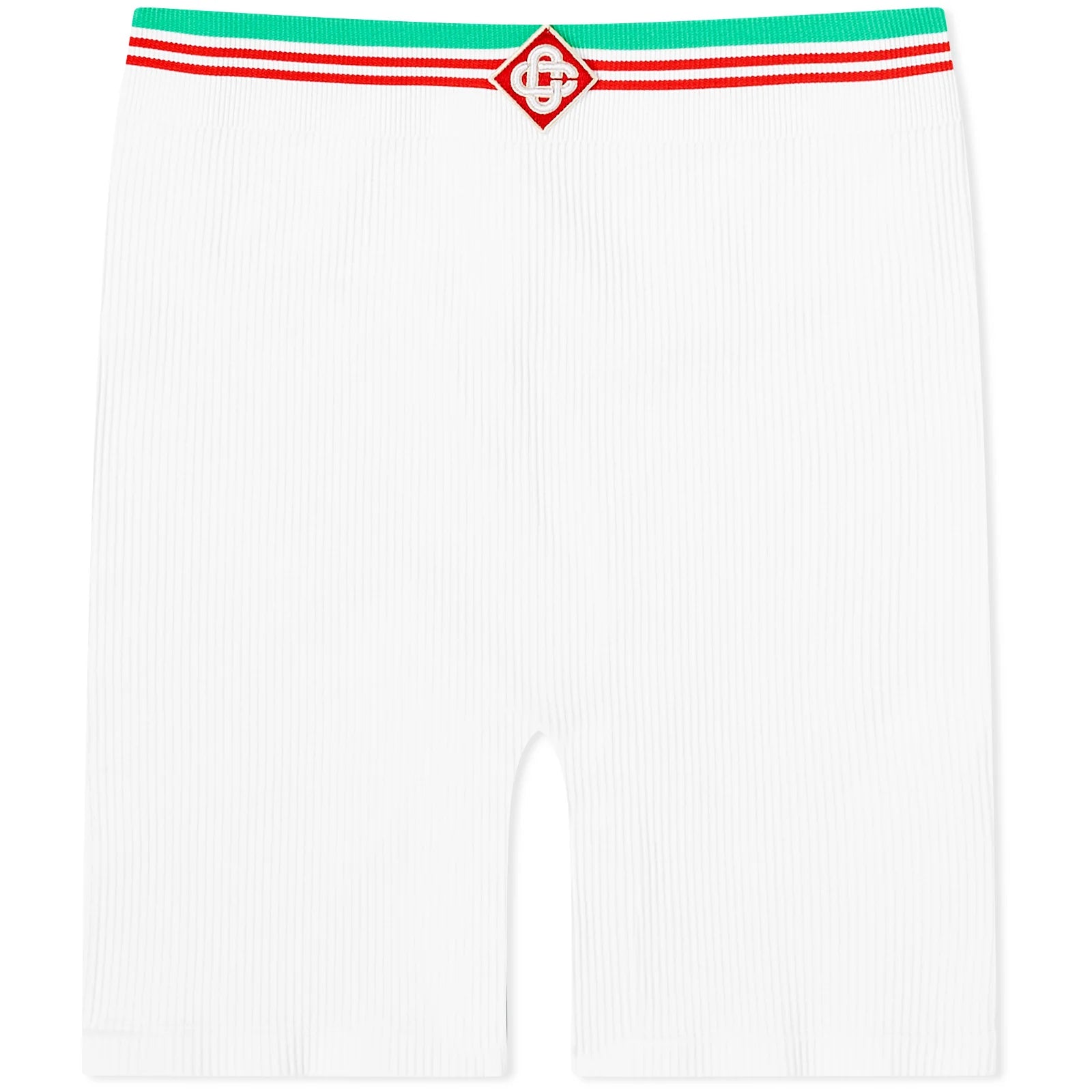 Seamless ribbed cycling short