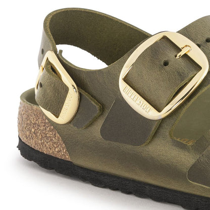 MILANO BIG BUCKEL - olive green