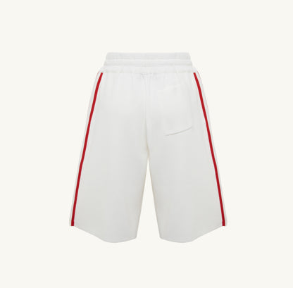 SHORTS IN WHITE VISCOSE