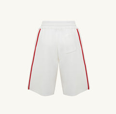 SHORTS IN WHITE VISCOSE