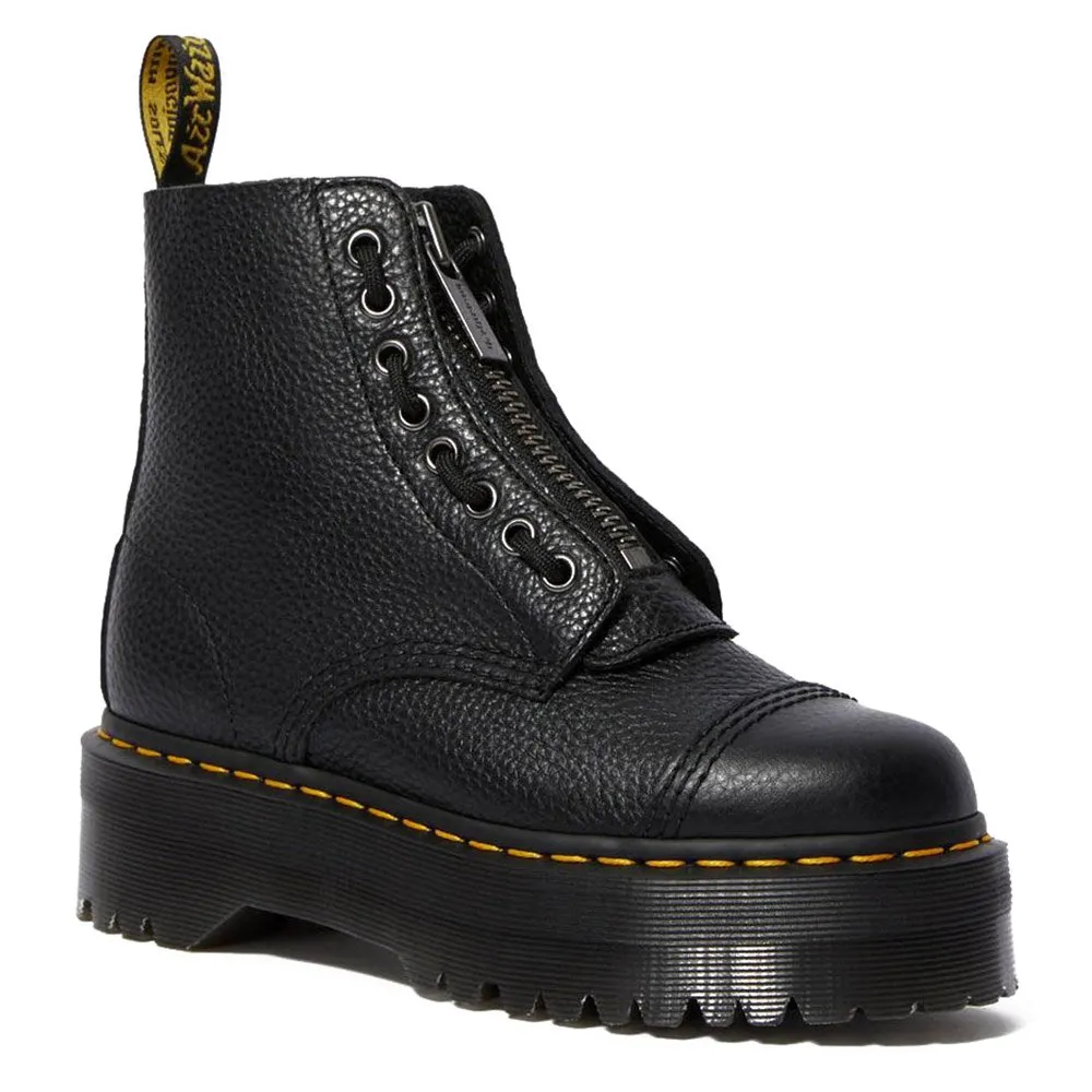 DR. MARTENS SINCLAIR BLACK AUNT SALLY מגפי ד״ר מרטינס סינקלייר