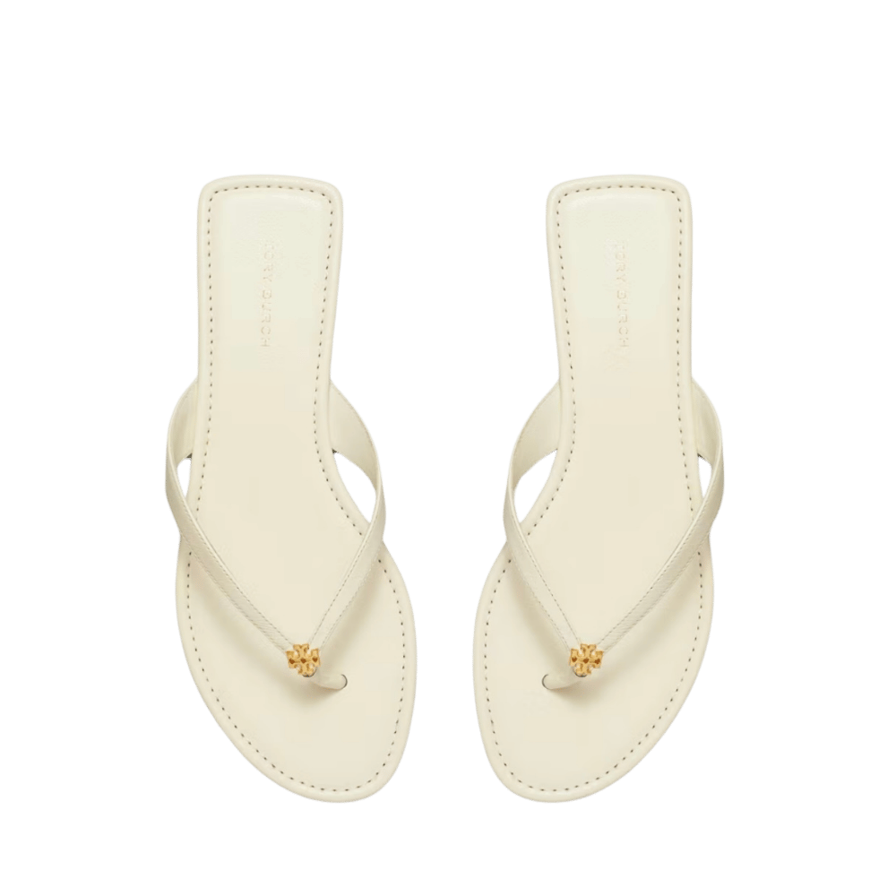 Classic flip-flops perfect new ivory