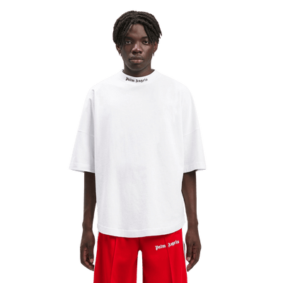 Classic Logo Over Tee White Black
