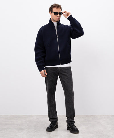 CORE ZIP-UP SWEATER