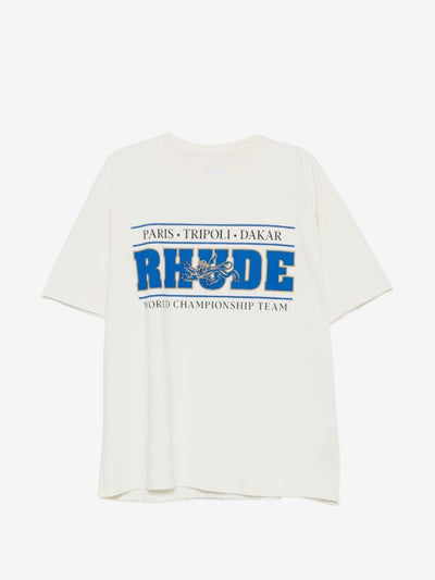 RHUDE
logo-print T-shirt