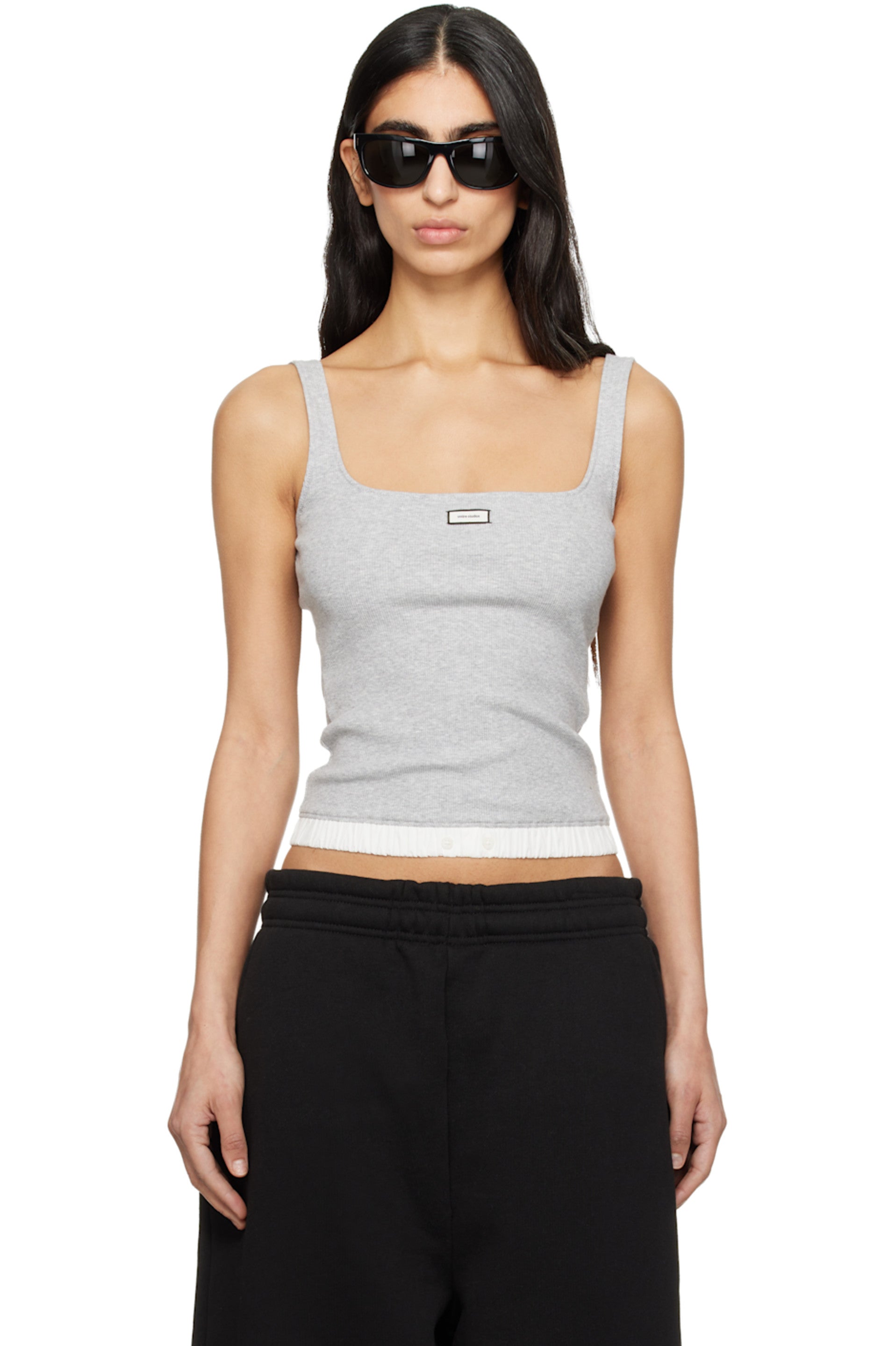 ENTIRE STUDIOS ribbed tank top