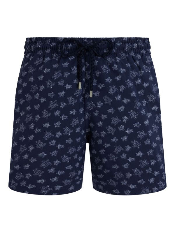 Vilebrequin Printed wool swim trunks