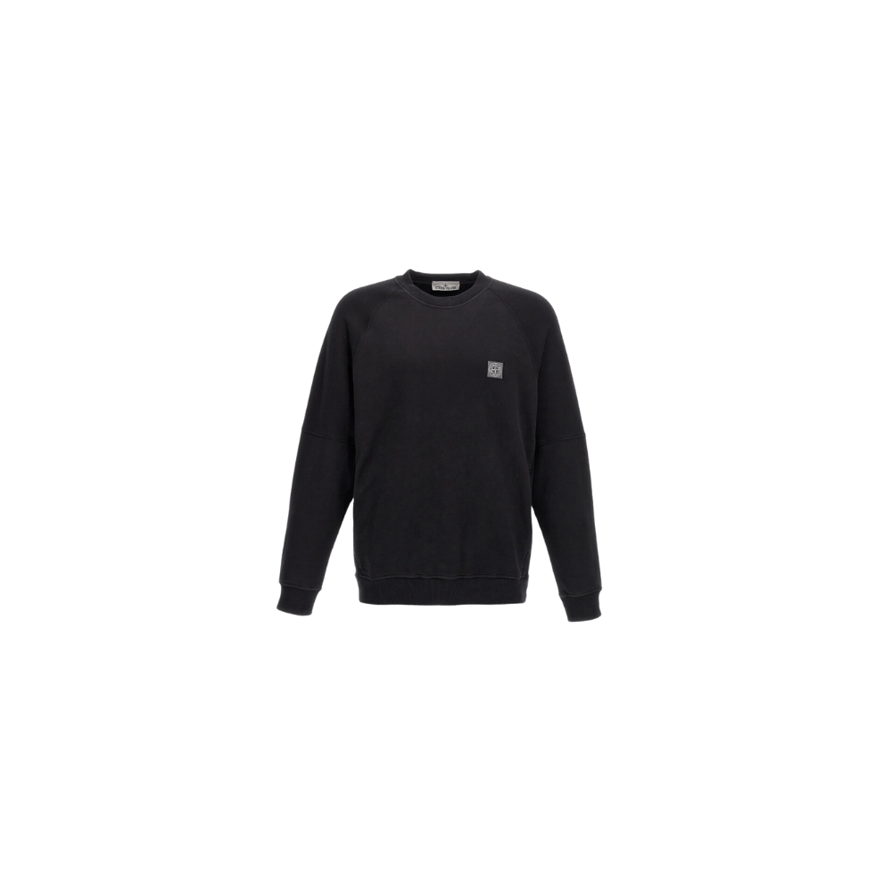 Logo patch sweatshirt