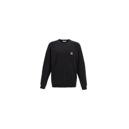 Logo patch sweatshirt