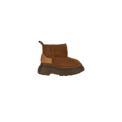 Platform Suede Ankle Boots