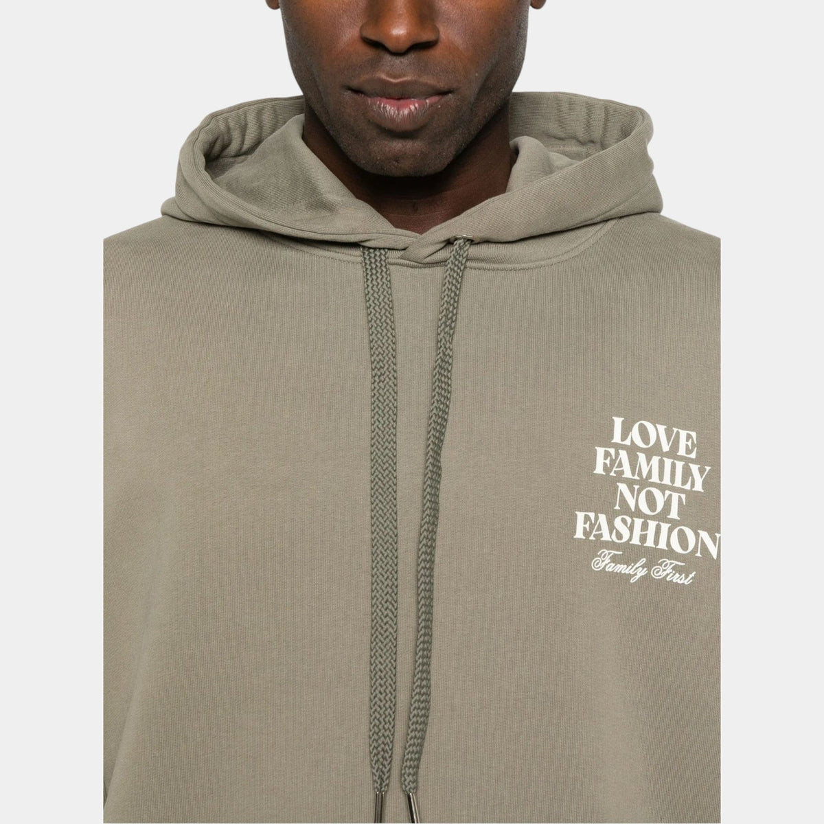 Family First Felpa con cappuccio LFNF - Verde chiaro