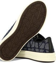 Canvas and leather sneakers Iconographe