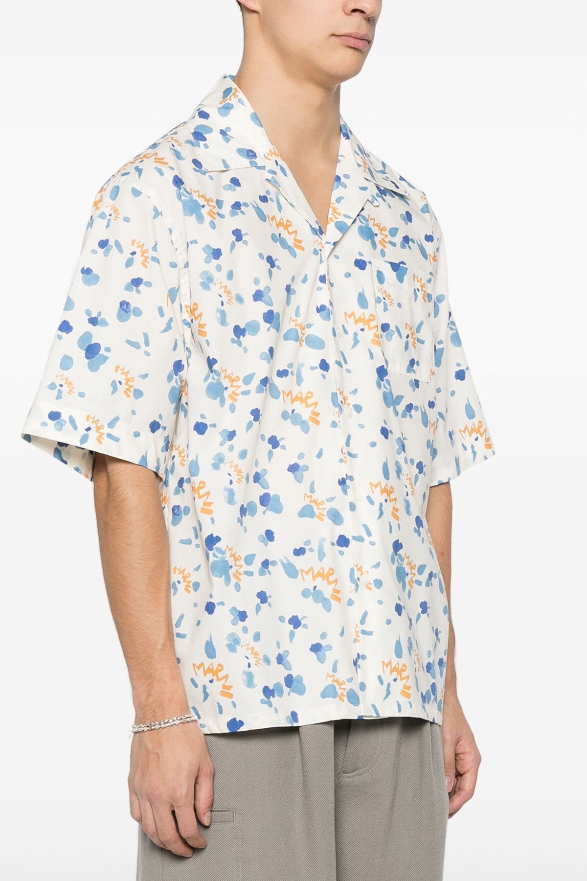 Camicia Marni dripping shirt