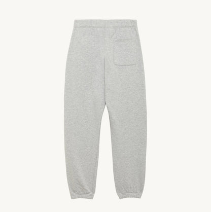 SWEATPANTS IN GRAY JERSEY WITH LABEL