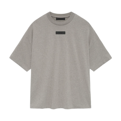 ESSENTIALS S/S TEE HEATHER GREY