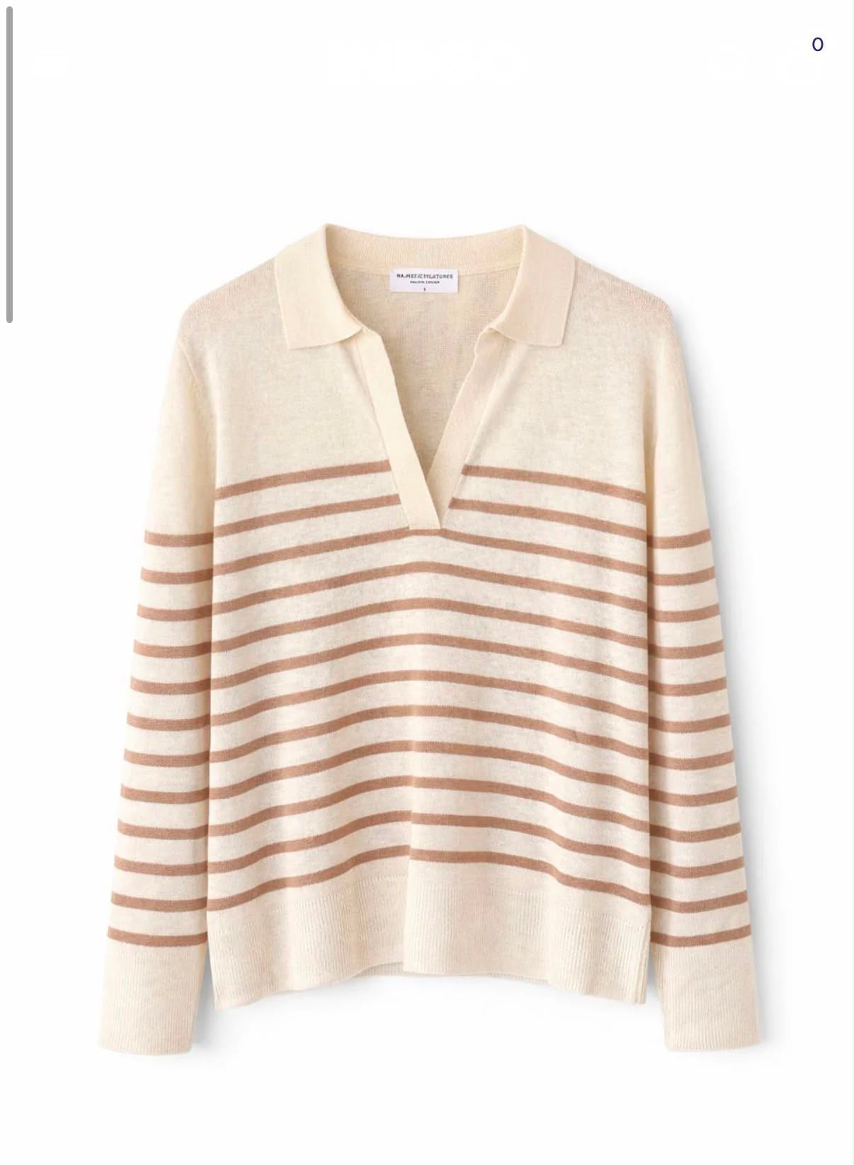 3/4 sleeves polo DESERT