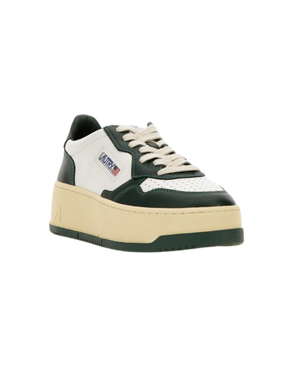 Medalist platform forest sneakers