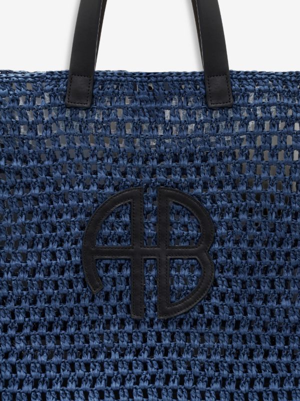 ANINE BING
large Rio logo-appliqué tote bag