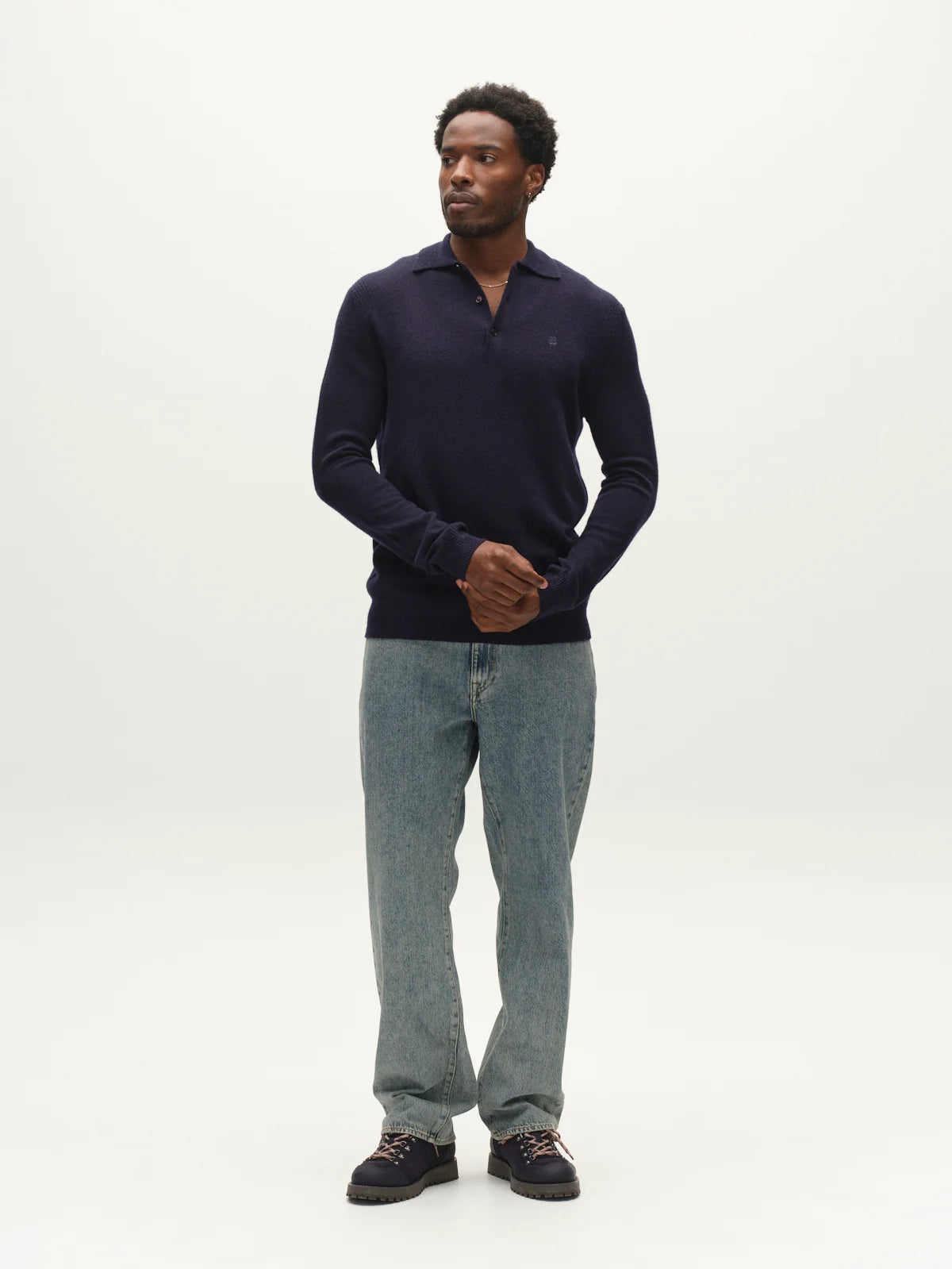 GABworren Polo Aico LS Knit