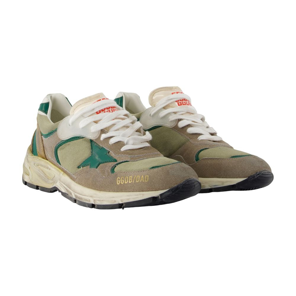 Running Dad New suede sneakers