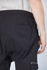 Pocket trousers - black