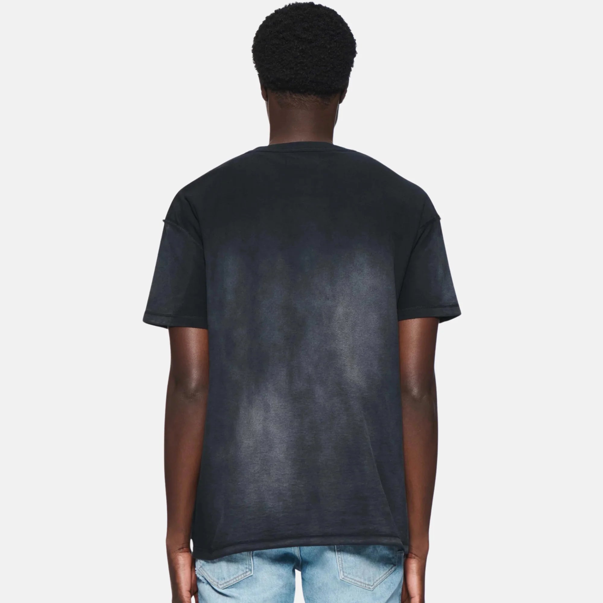 Textured inside out washed tee