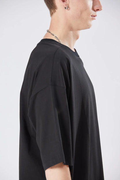 Oversized clasic tee - black