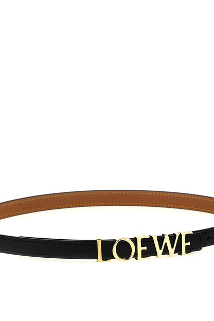 Lettering logo belt