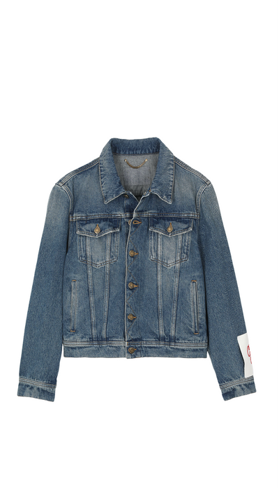 Detailed denim jacket