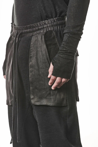 PANTS M ST 523 BLACK
