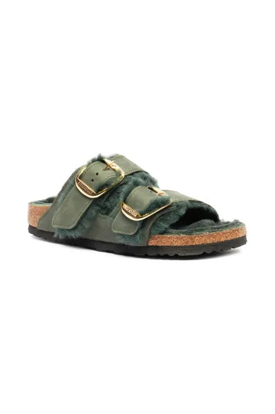 Arizona big buckle shearling - thyme