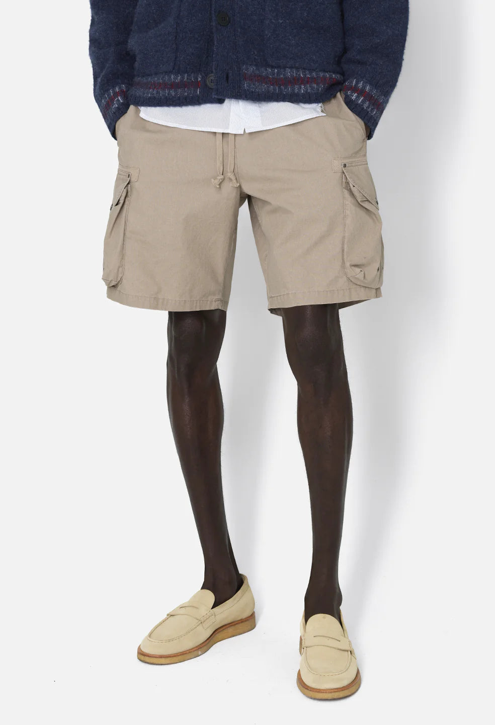 Deck cargo short - khaki