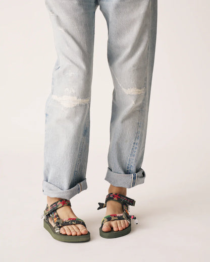 Trekky camo embroidered