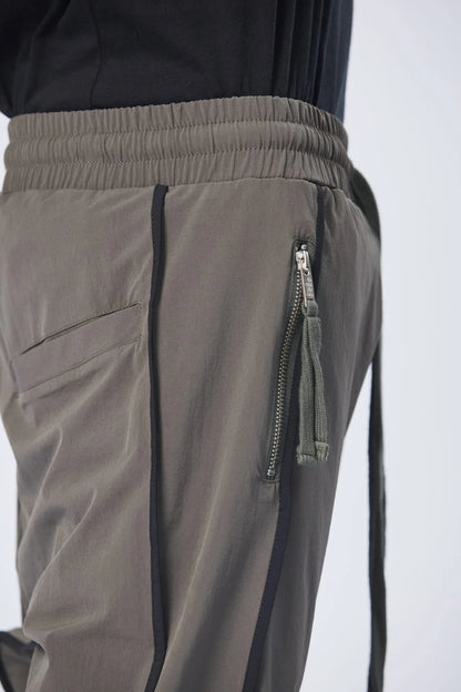 Line trousers - green