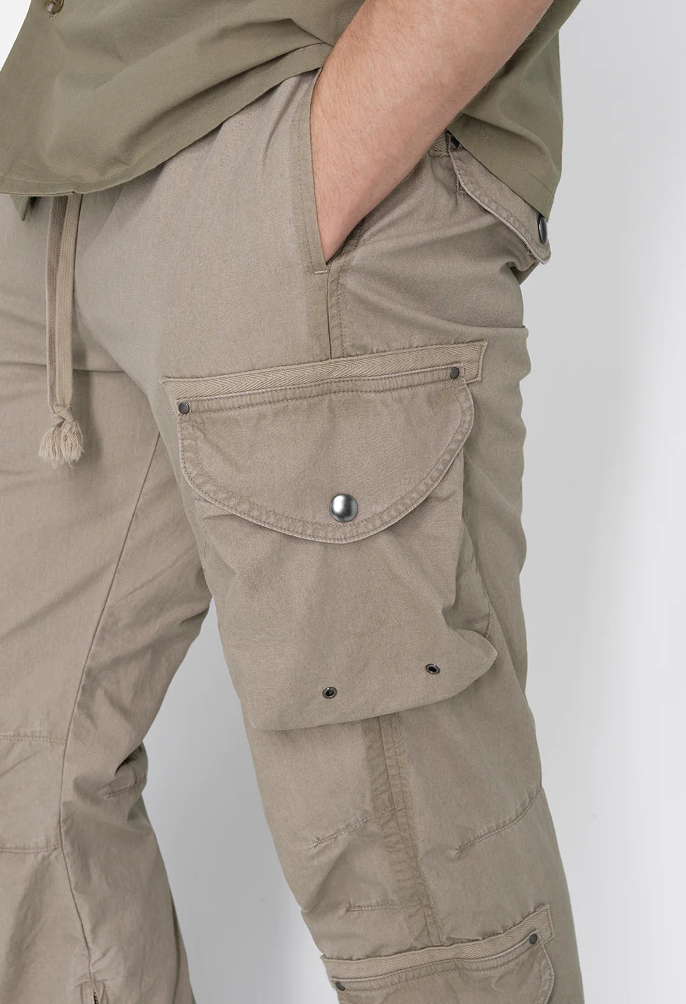 Deck cargo pants - khaki