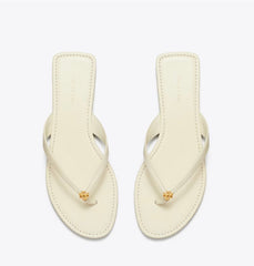 Classic flip-flops perfect new ivory