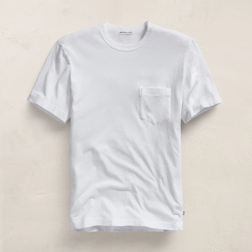 LIGHTWEIGHT JERSEY POCKET TEE