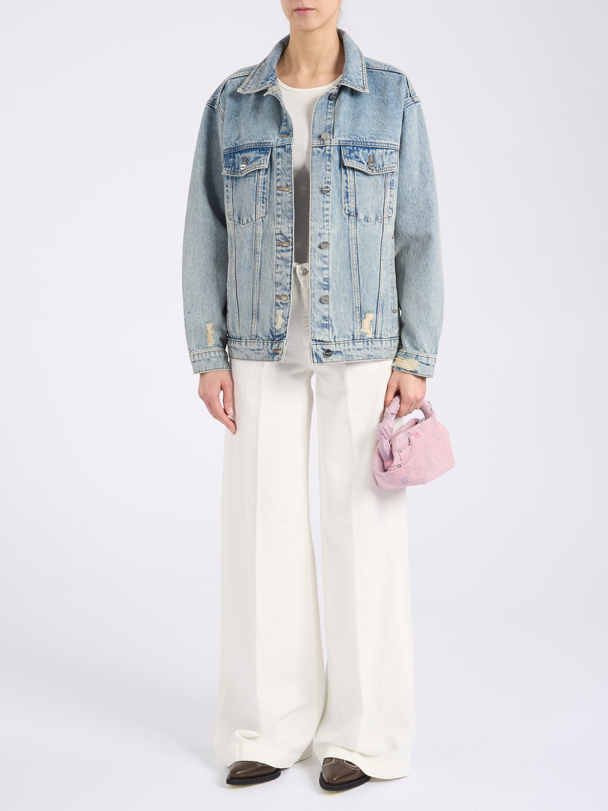 Anine Bing jacket Anine Bing vintage blue denim