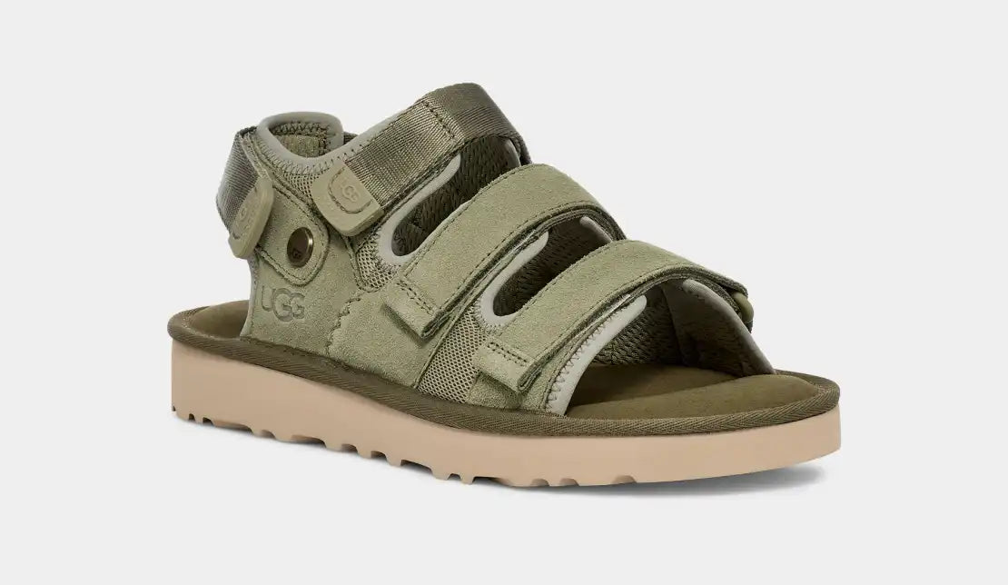 Goldencoast Multistrap man sandals shaded clover