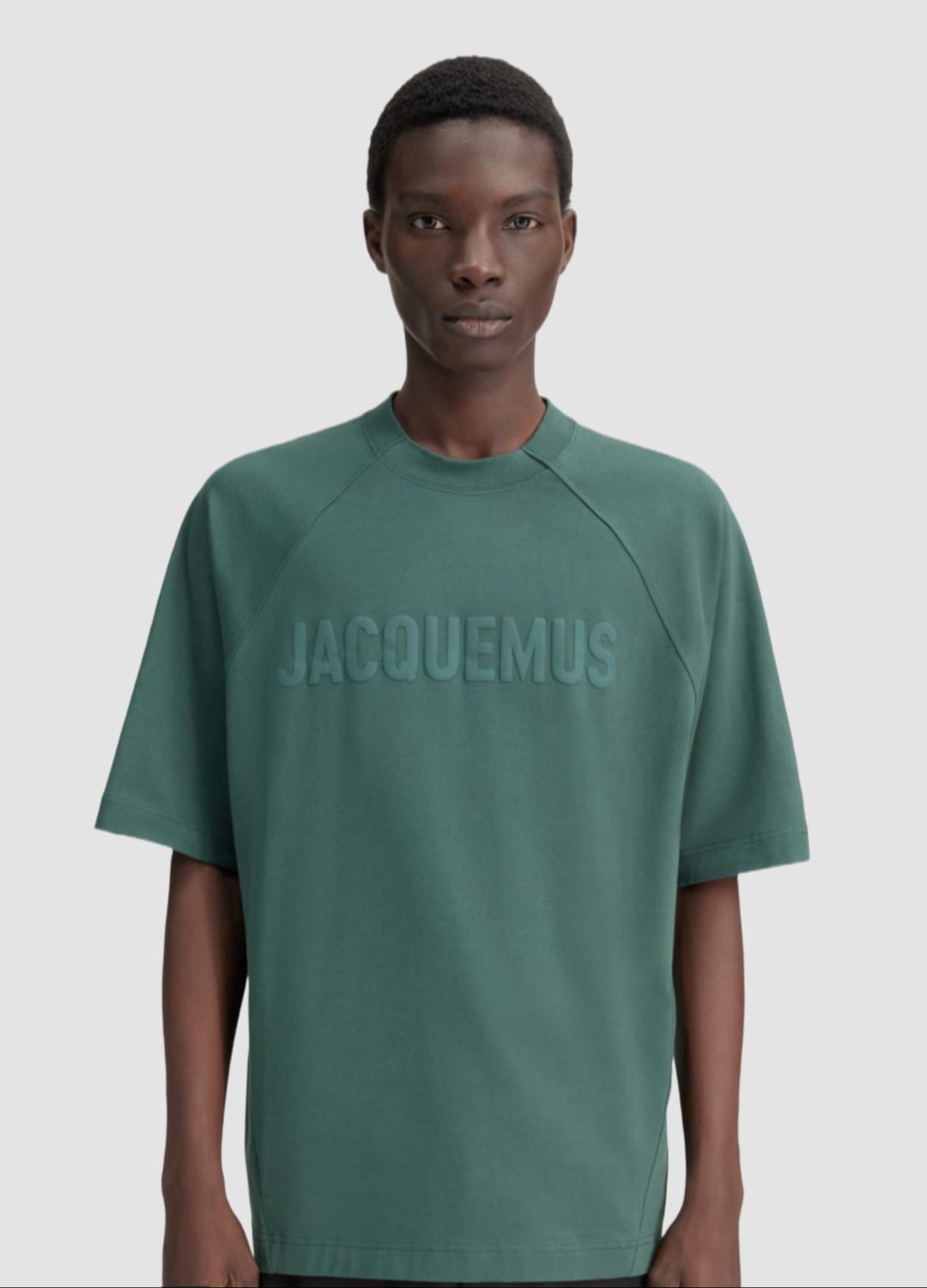 Le t-shirt Typo - dark green