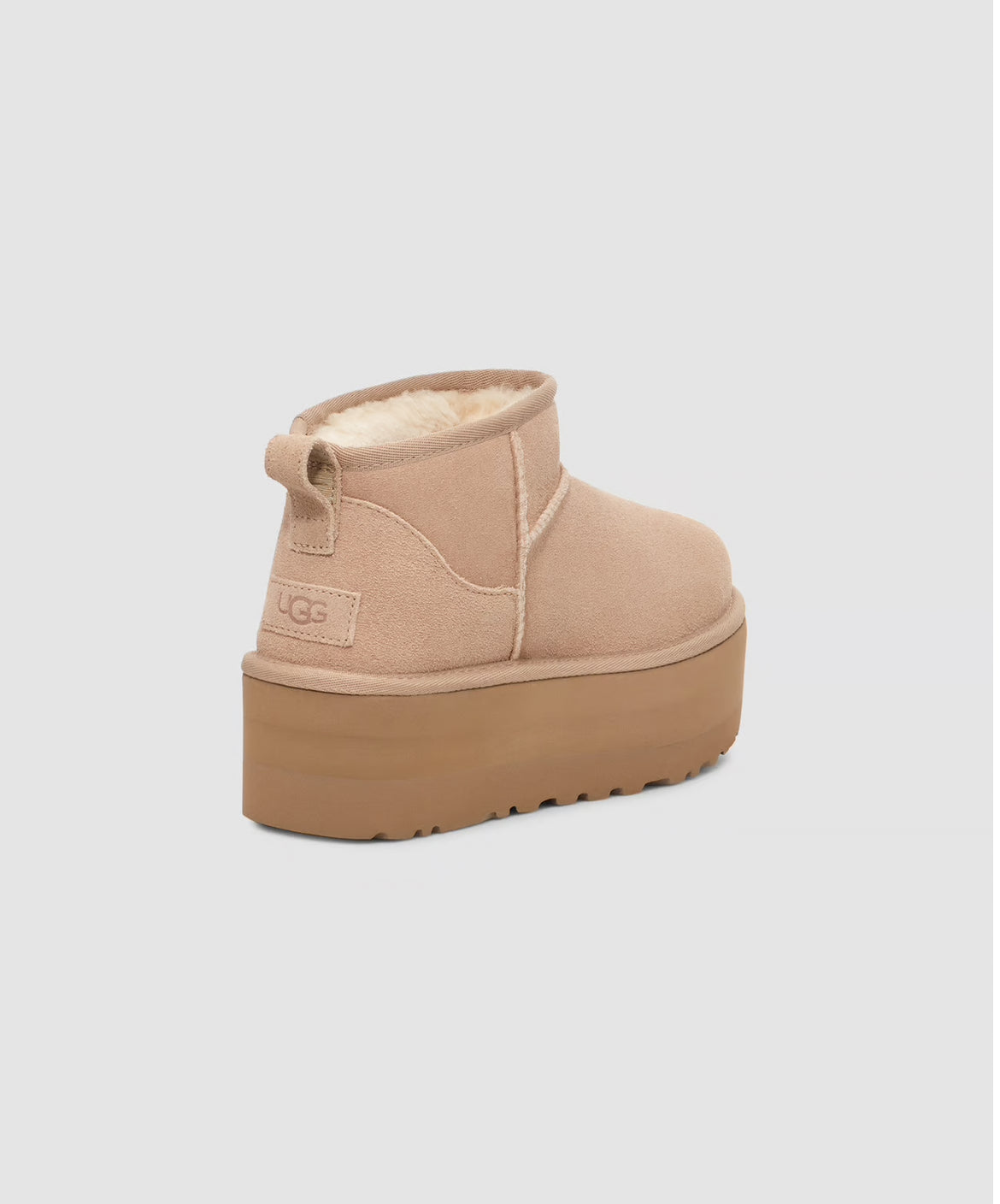 Women’s classic ultra mini platform - sand