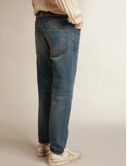 Men’s slim fit jeans with medium wash
