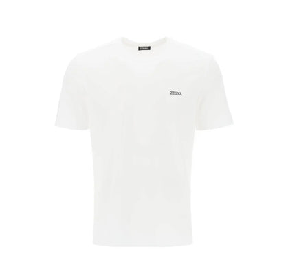 Mini Logo Print T shirt - White