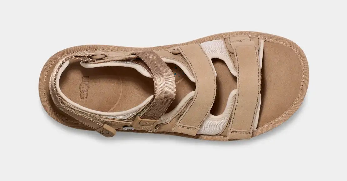 Goldencoast Multistrap man sandals - sand